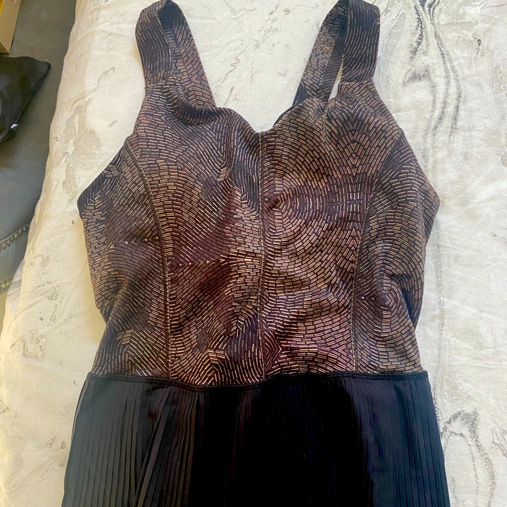 NWT Lululemon Athletica City Tank in Cashew/Black 8